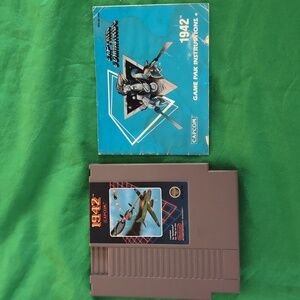 1942 for the Nintendo Entertainment System Video Game with Manual